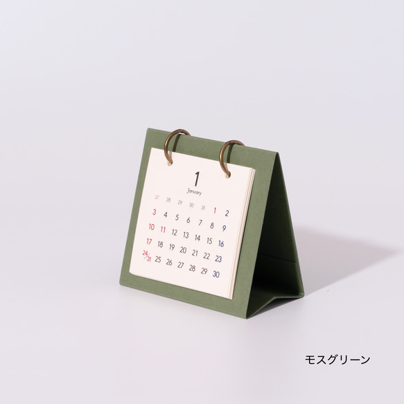 【5個セット】【4月始まり】opencolor 2024 卓上ミニカレンダー 13枚目の画像