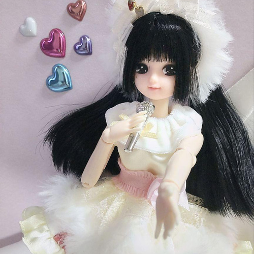 ドール服 リカちゃん 27cmドール 苺ショートケーキドレス 4点 ドール服 リカちゃん 27cmドール 苺ショートケーキドレス 4点