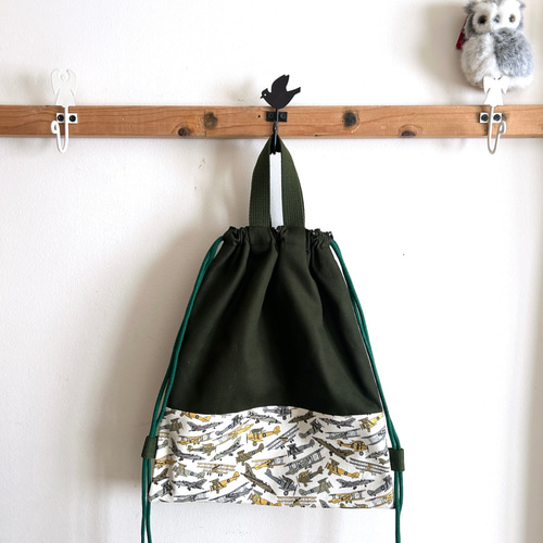 リパーシブル☆入園入学3点セット リバティ*トムズジェット レッスン