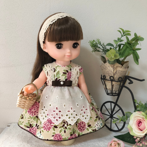 リカちゃん 背景ボード レンガ きらちゃん ドールハウス