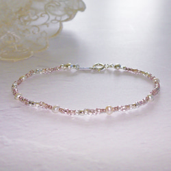 ❮再販×6❯ アンティークNo. 36 ★ フランス製アンティークビーズ　ブレスレット 2枚目の画像