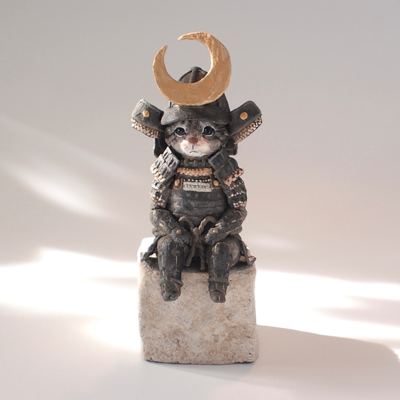貓武士 - 雕像 第2張的照片