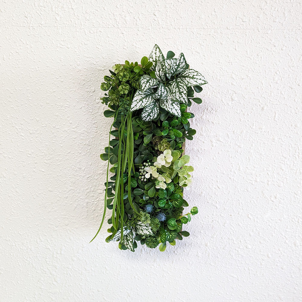 グリーンのボックスアレンジメント【受注制作】