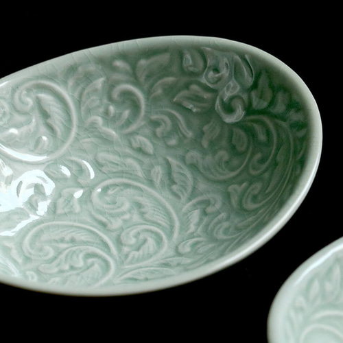 セラドン焼き　花形小鉢　8個セット セラドン焼き 花形小鉢 8個セット 【公式通販】