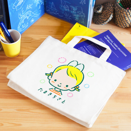 うさみ♡レッスンバッグ他 うさみ♡レッスンバッグ他 KIDS】フェイス柄レッスンバッグ