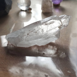 【送料無料】ガネッシュヒマール産 水晶 ポイント 54.1g 浄化 4枚目の画像