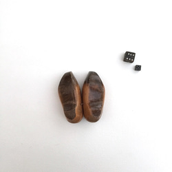 アンティーク木靴 古い木靴 フランス wooden shoes フランスアンティーク 2枚目の画像