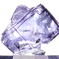 超綺麗な色味のパープルのゾーニング 透明感高い 天然 フロー