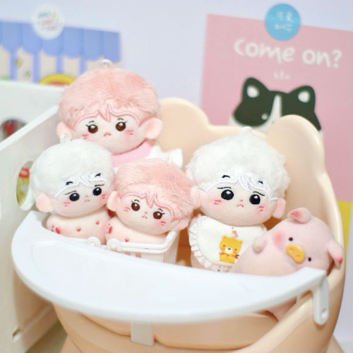 5cm 着せ替えぬいぐるみ 無属性 着せ替え人形 ミニ綿人形 愛と深