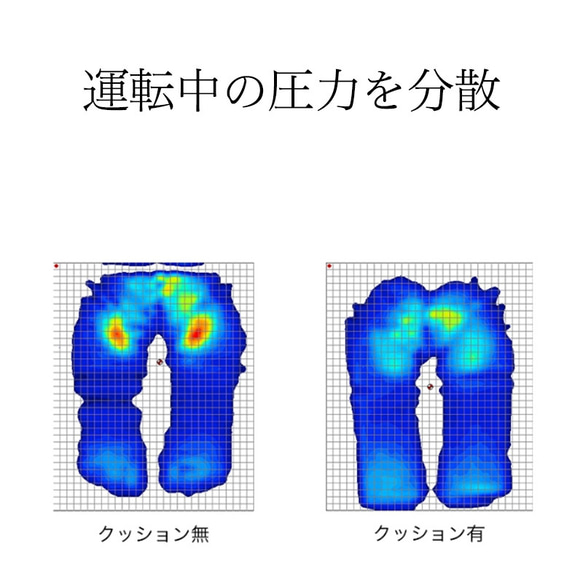 エクスジェル ハグドライブ シートパッド スタンダード ブラック グレー ブラウン 4枚目の画像