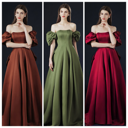 ウェディングドレス チュールドレス カラードレス カステラ