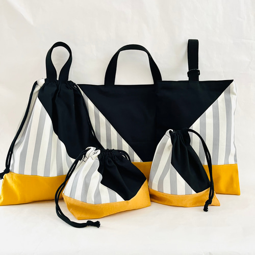 リクエスト品ハンドメイド入園入学準備8点セットデザインスケッチ