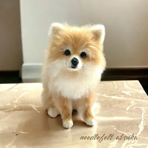 羊毛フェルト オーダー 「リアルで可愛いワンちゃん」 オールド