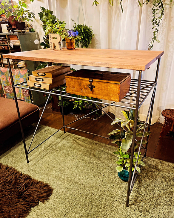 アイアンデスク アイアンラック インダストリアル 男前 アイアン