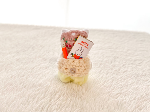 シルバニア いちご リュック  赤ちゃん かばん シルバニアファミリー 苺 イチゴ 2枚目の画像