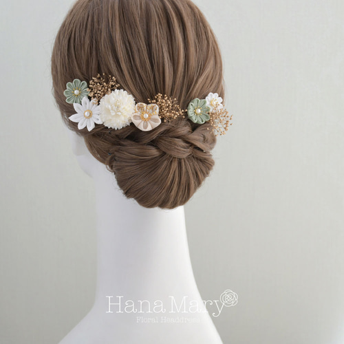 卒業式髪飾り 袴 つまみ細工 成人式 髪飾り 卒業式 ヘアアクセ 前撮り