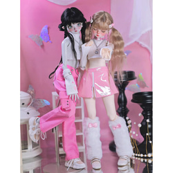 Amazon.co.jp: 14 ドール服 MSD MDD 茶色 スチームパンク : おもちゃ
