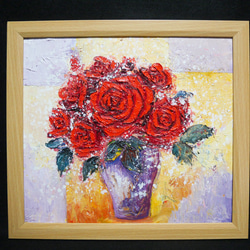 油絵 絵画 【Rose】 絵画 HR 通販 17224915｜Creema(クリーマ)