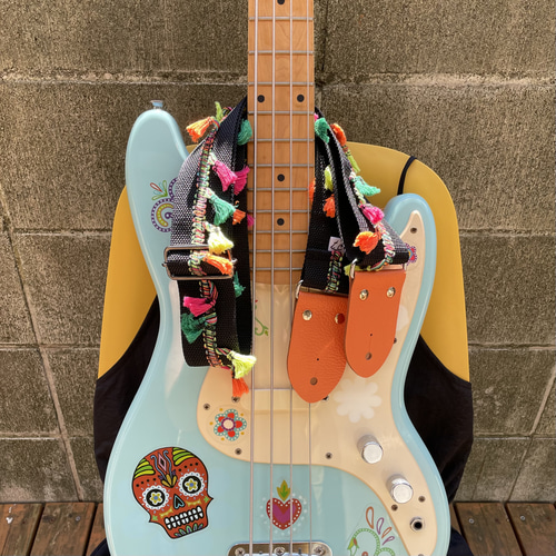 フェス風ギターストラップ リニューアル 楽器・アクセサリ
