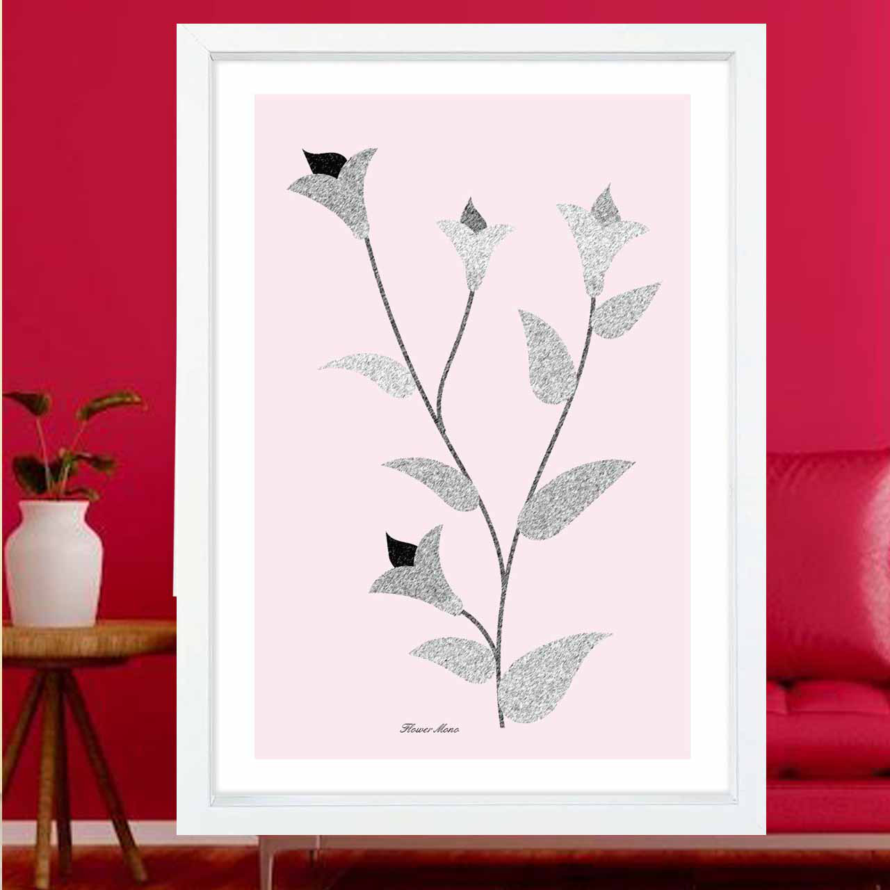 Season 花　イラスト　ポスター　A4 A3 A2 A1　アート  　アートポスター　アート/sei検索　2431