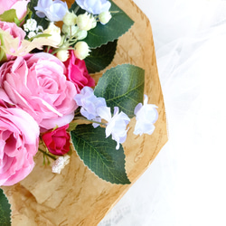 母の日対応【花束】時間に余裕&リアルにずっと飾れる花束♡ラッピング無料 8枚目の画像