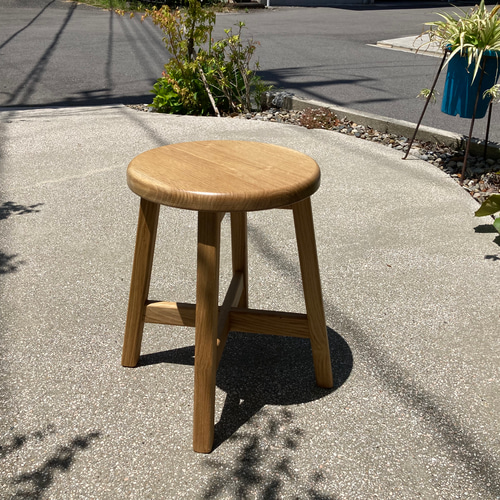 コナラのスツール