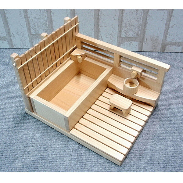 ミニチュア・ひのき風呂C