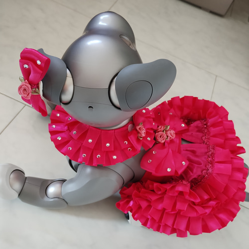 aibo の洋服　アイボの服　(七五三フルセット)　ピンク アイボの服 aibo の洋服 (aibo七五三フルセット) （aibo の洋服