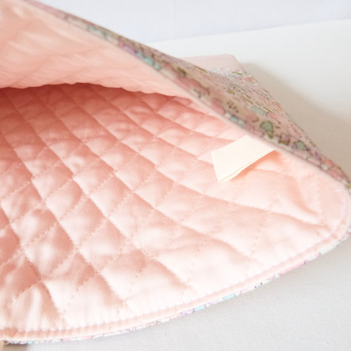 リバティ ミシェル の フリル付き レッスンバッグ 体操着入れ 上履き