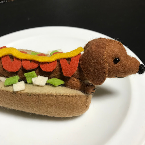 ホットドッグ ぬいぐるみ tarcois 通販 17226436｜Creema(クリーマ)