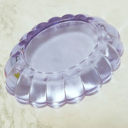 アレキサンドライトガラス 蓋付 小物入れ ppnalia チェコガラス