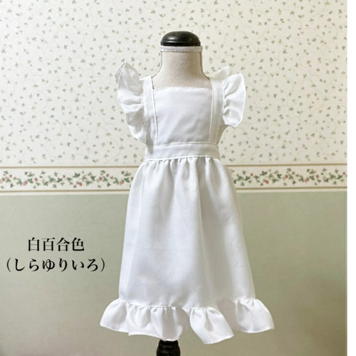 アリスのような 被布エプロン 和服にも洋服にも合わせられる アリスのような 被布エプロン 和服にも洋服にも合わせられる