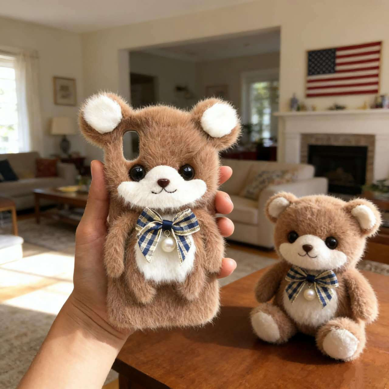 iPhone 17ケース シェル テディベア Galaxy Google pixel 全機種対応 動物 ペット ケース