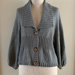 Shape cardigan　キット 2枚目の画像