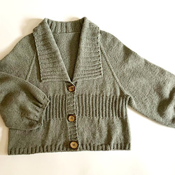 Shape cardigan　キット 1枚目の画像