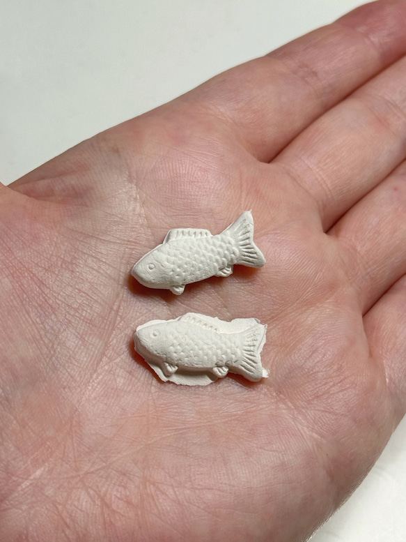 フープピアス　fish.on 双子パール　pierce 10枚目の画像