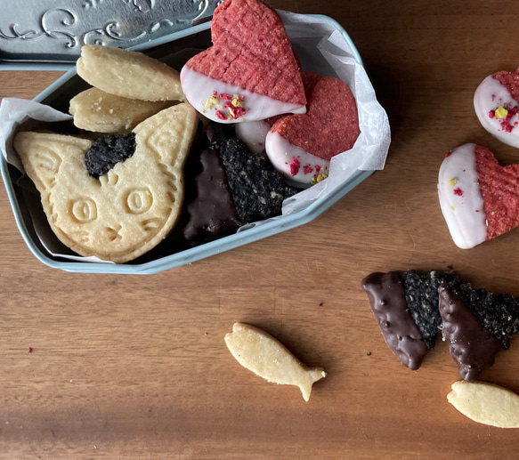【バレンタイン限定ギフト】　クッキー缶 1枚目の画像