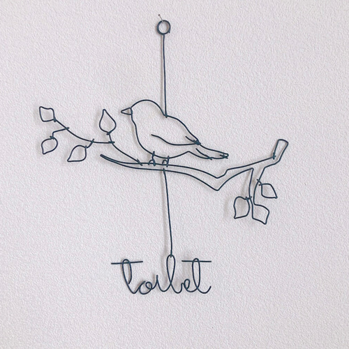 トイレプレート  トールペイントワイヤークラフト トイレプレート トールペイントワイヤークラフト - その他本当に 安い 通販