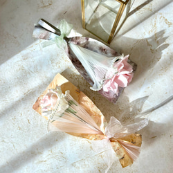 ユンヌローズ【LONG】PINK 韓国風花束　バラ１本 8枚目の画像
