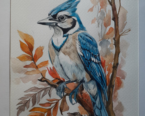 絵画 Riverocean 水彩画 カワセミ 絵画 makochin 通販 15490996｜Creema(クリーマ)
