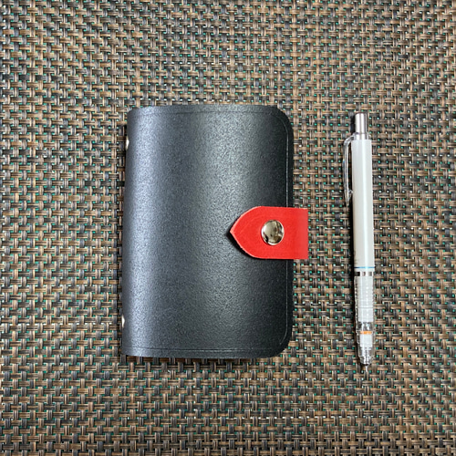 m5 とってもｼﾝﾌﾟﾙ 黒】micro5システム手帳 SN5s-002bk ヌメ床革