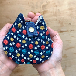 Kogin 刺繡貓袋 ☺︎ 藍貓 [刺繡 ☺︎ Sashiko] Kogin 貓 ☺︎ 貓日 2024 ☺︎ 貓 ⌘訂做⌘ 第15張的照片