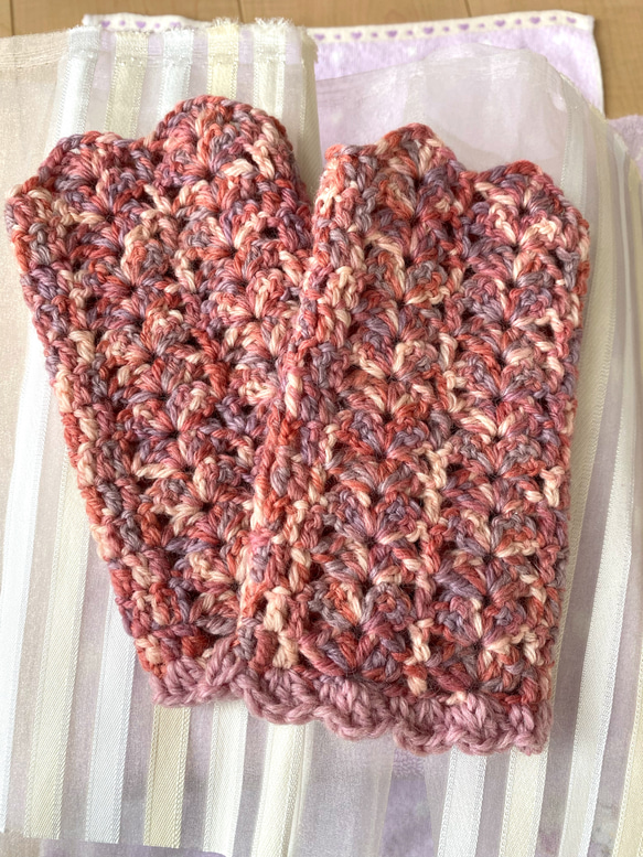 handmade♡指なしミトン 9e9fc10b64d644d8ae683b7f957268