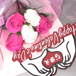 ソープフラワー 花束バレンタイン花束 フラワーギフト記念日 GIFTFORYOU  誕生日 お祝い 3枚目の画像