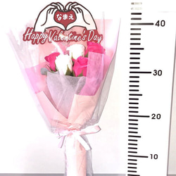 ソープフラワー 花束バレンタイン花束 フラワーギフト記念日 GIFTFORYOU  誕生日 お祝い 1枚目の画像