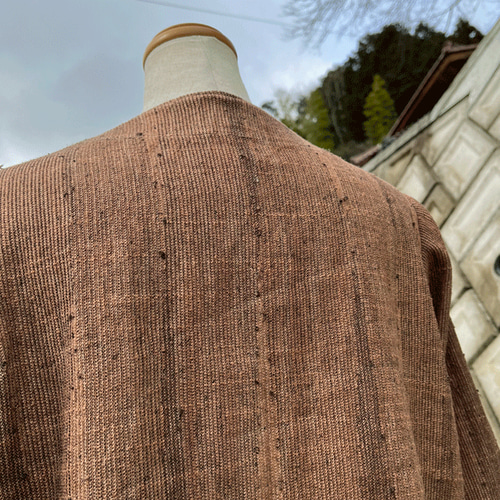 播州織柿渋染めジャケット24007 ジャケット 布一途 通販 17228830