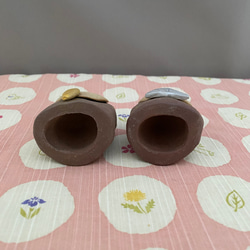 ひな人形セット(小)A  お雛様　ひな祭り　桃の節句　初節句　陶器製　可愛い　小さい 16枚目の画像