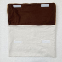 【送料無料】くまの防災頭巾カバー 3枚目の画像
