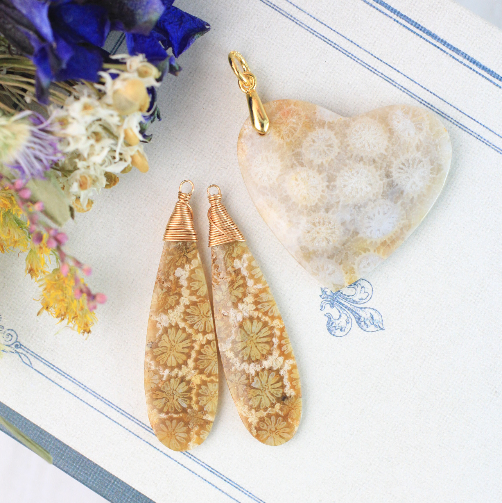 【福袋】芸術模様 フォッシルコーラル