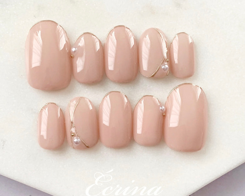 【未使用新品】EVER NAIL ベージュ ネイルチップ 各サイズ 未使用新品】EVER NAIL ベージュ ネイルチップ 各サイズ